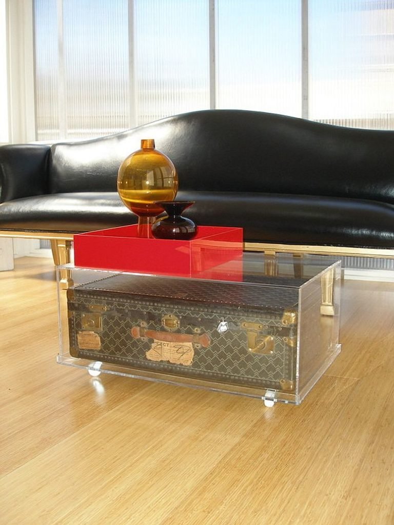 Tables basses valise et coffre 25 idées déco qui associent le vintage à la vivacité 8