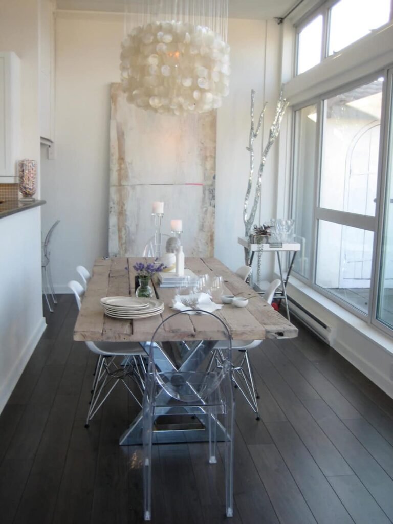 Des salles à manger minimalistes à la décoration revigorante 10