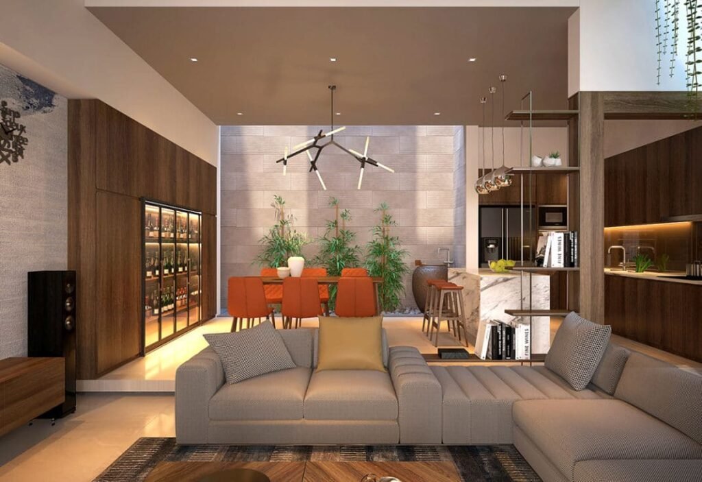 L'espace cave est aussi très vert