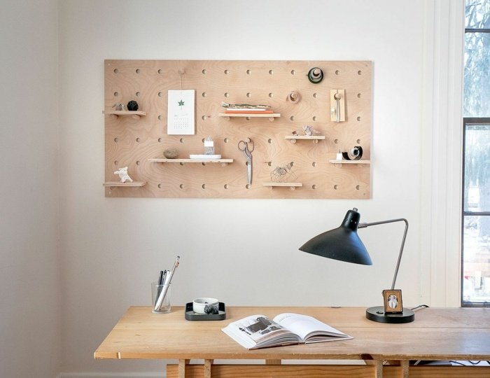 Zoom sur le Pegboard, la tendance déco du moment 3