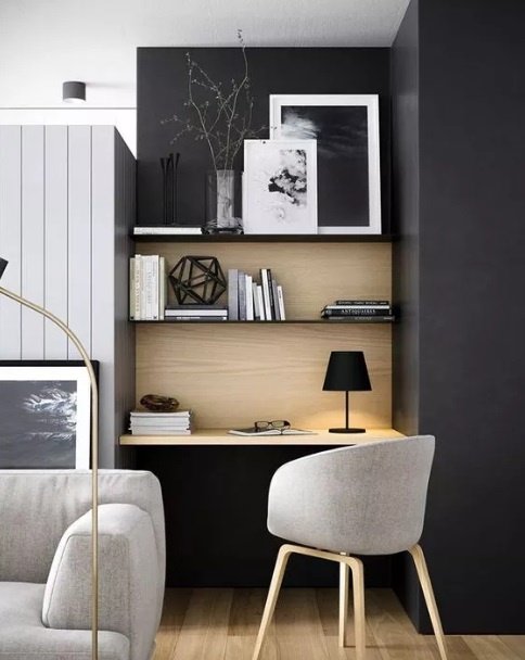 Aménager son bureau à la maison dans un petit coin