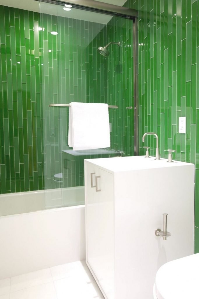 Craquer pour un carrelage vert Craquer pour un carrelage vert