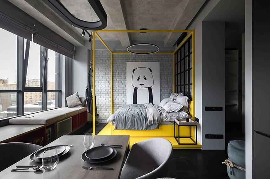 Découvrez l’incroyable décoration monochromatique de cet appartement