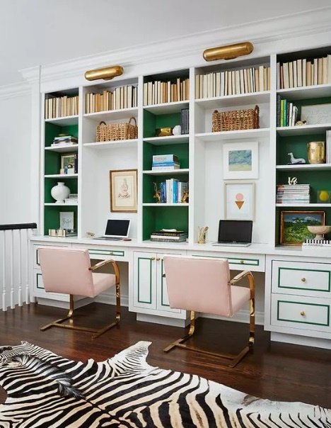 La symétrie pour aménager son bureau à la maison