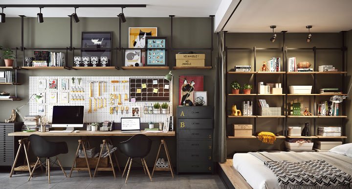 Essayez de maximiser les espaces de rangement