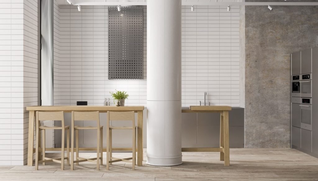Une maison de style industriel avec une torsion colorée 4 Une maison de style industriel avec une torsion colorée 4