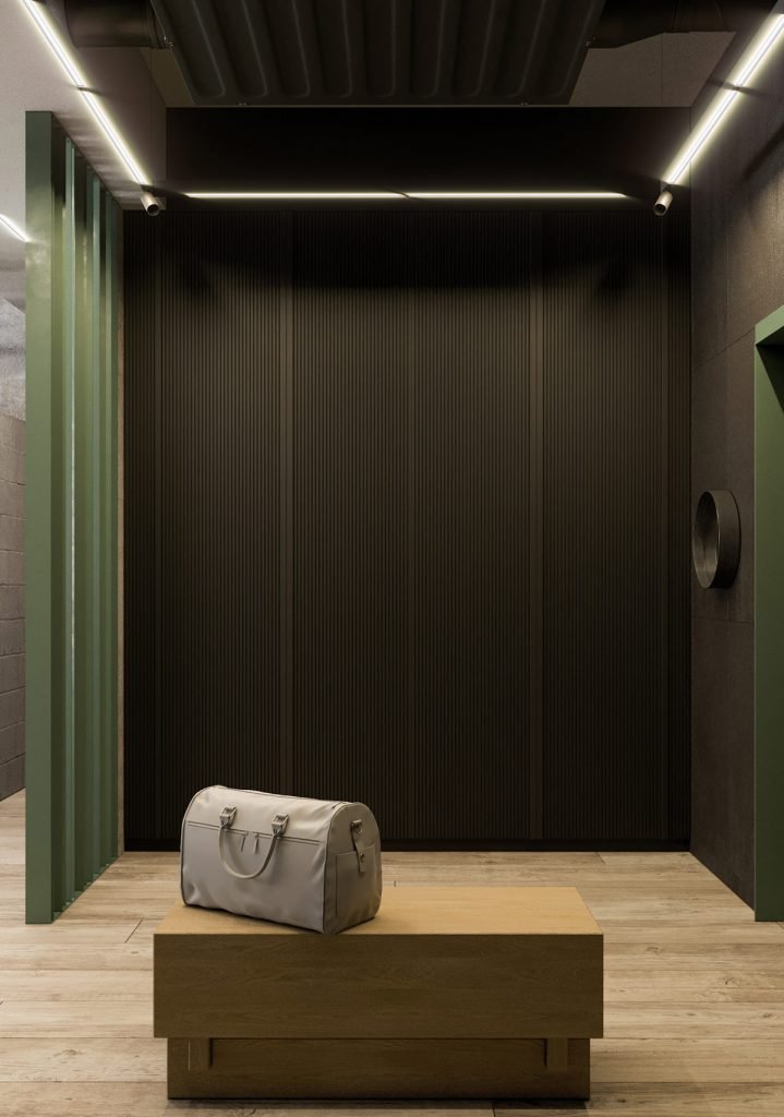 Une maison de style industriel avec une torsion colorée 5 Une maison de style industriel avec une torsion colorée 5