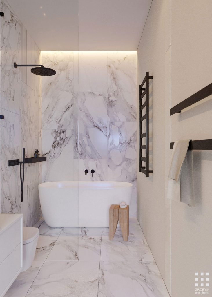 Une maison monochrome 2