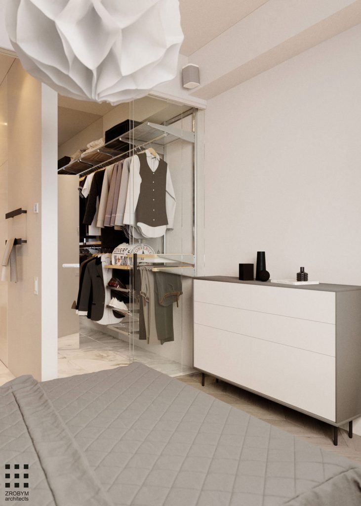 Une maison monochrome 