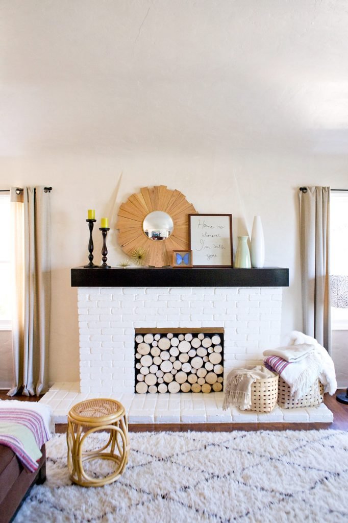 Tendances déco automne 2019 utiliser sa cheminée non-fonctionnelle