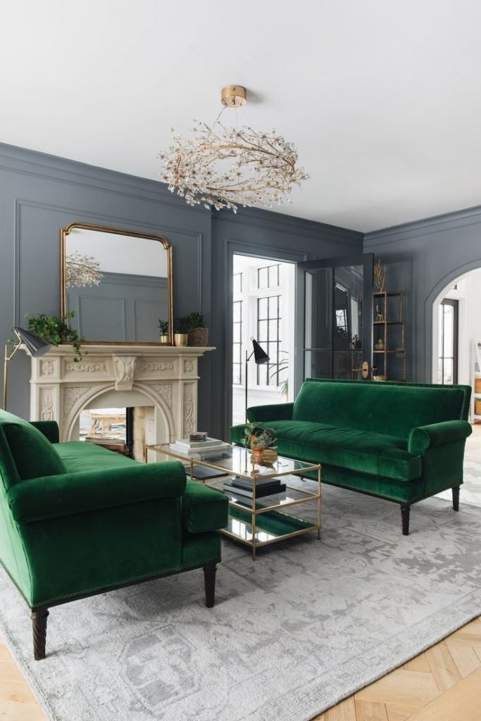 Des verts profonds