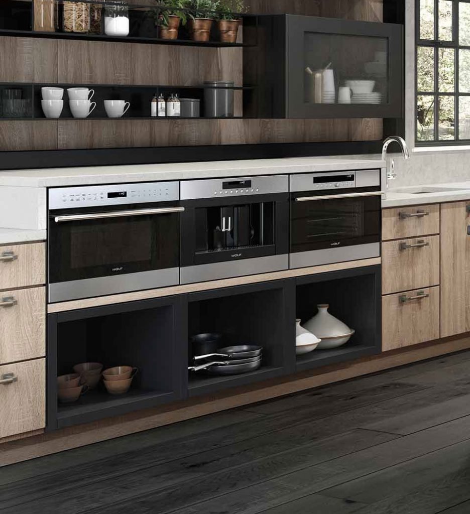 Un double espace de cuisson