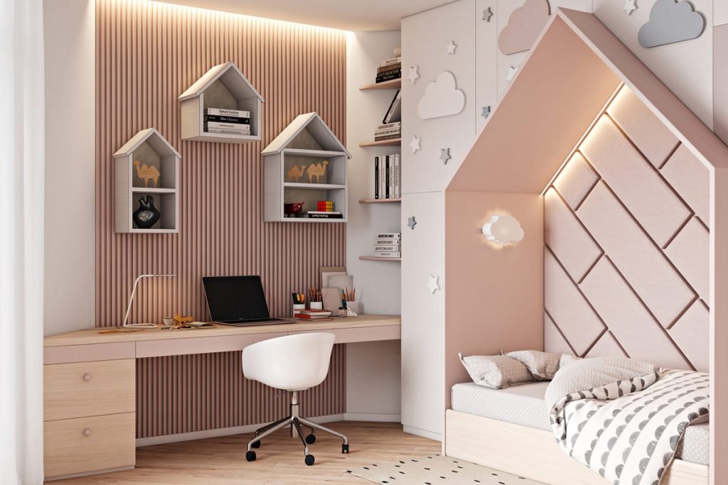 Les chambres des enfants