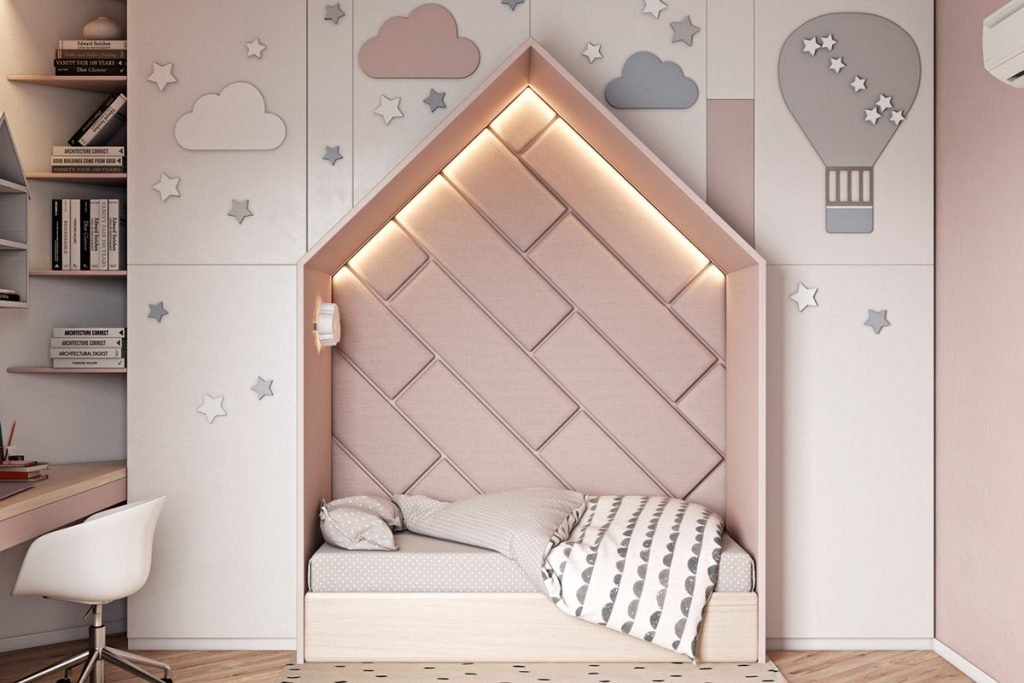 Les chambres des enfants