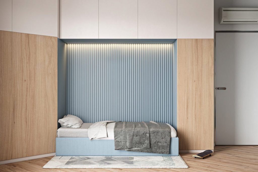 Les chambres des enfants