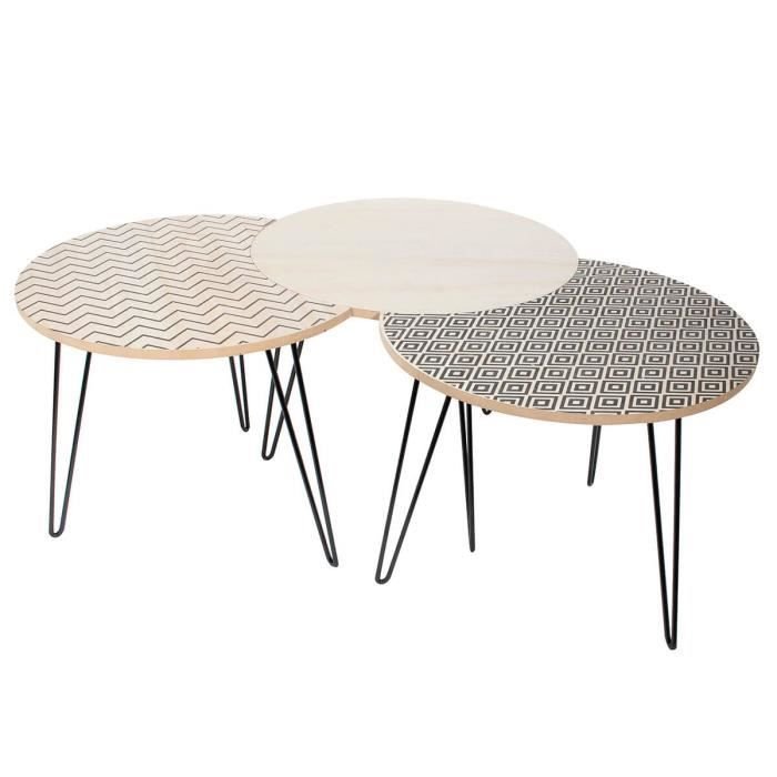 Ensemble de tables d'appoint