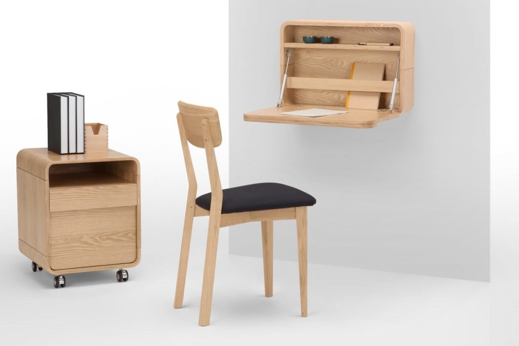Le petit bureau mural rabattable Esme