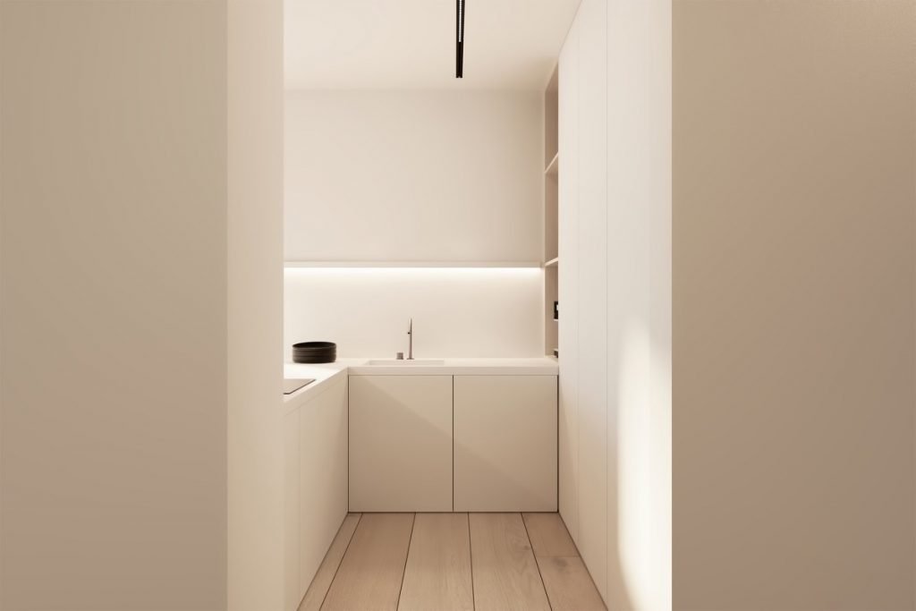 Les cuisines minimalistes ne sont pas forcément très grandes 2