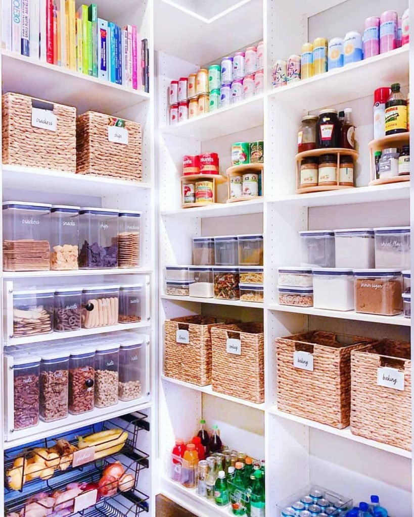 Tendances de la cuisine pour 2021 plein de rangements