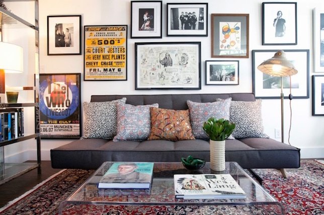 Habillez vos murs pour votre décoration de style éclectique