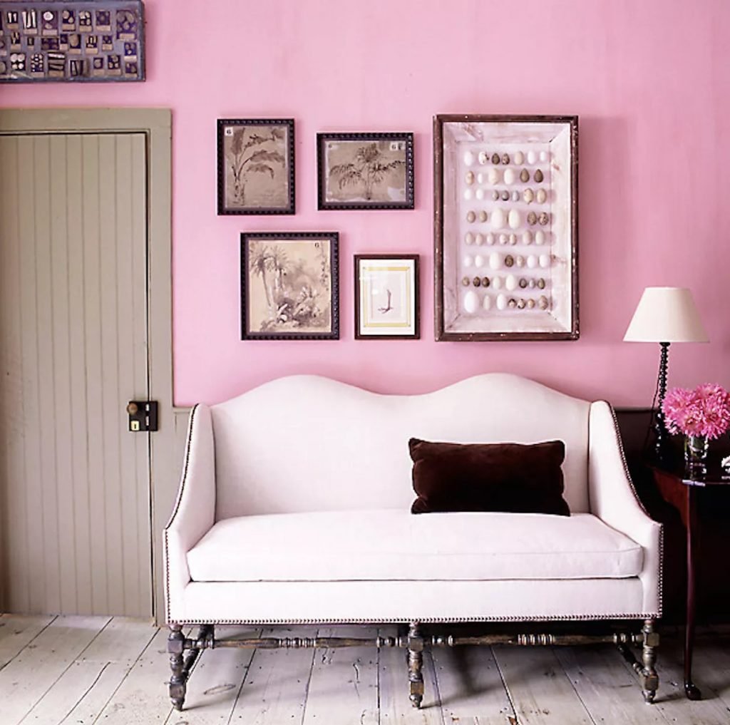 La couleur rose