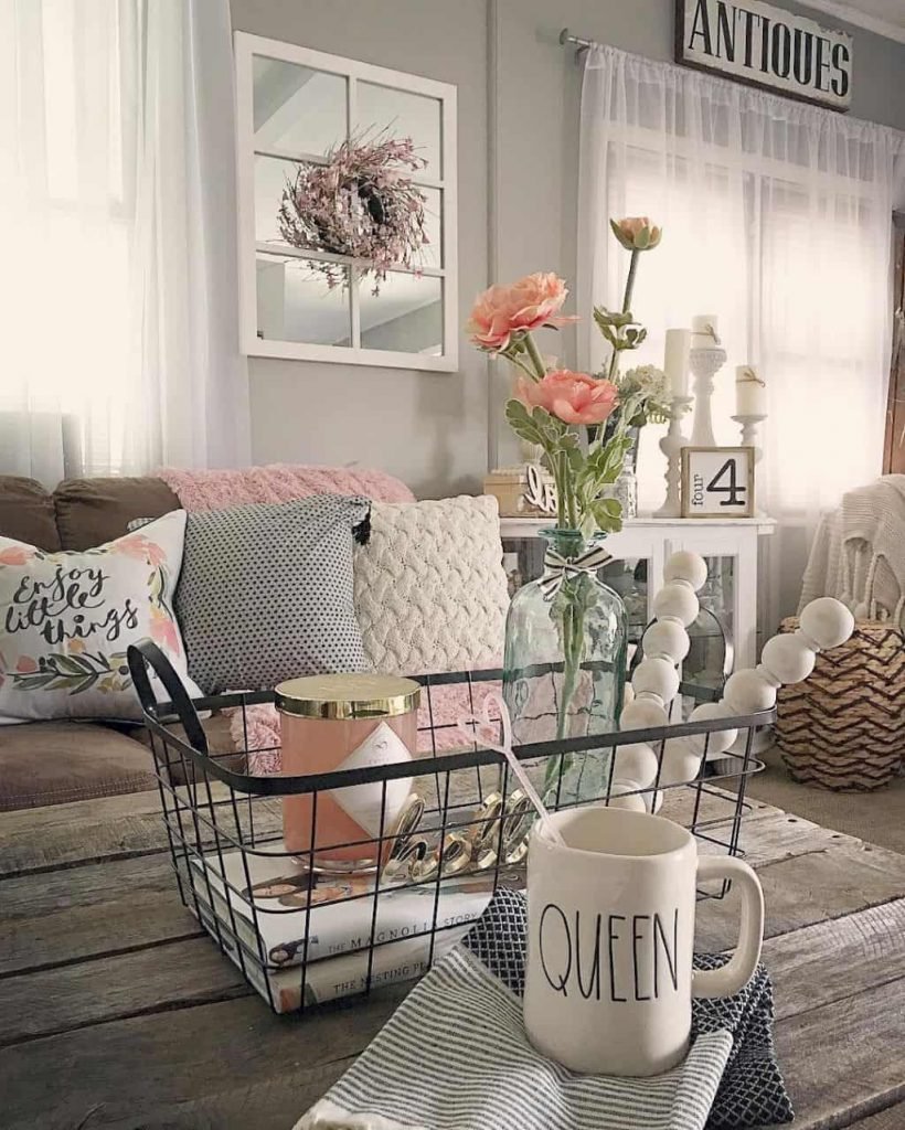 Accents de rose