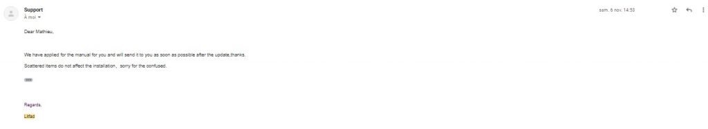 problème contacter service client Litfad