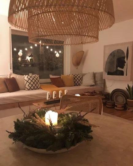 Décorer pour Noël avec une couronne