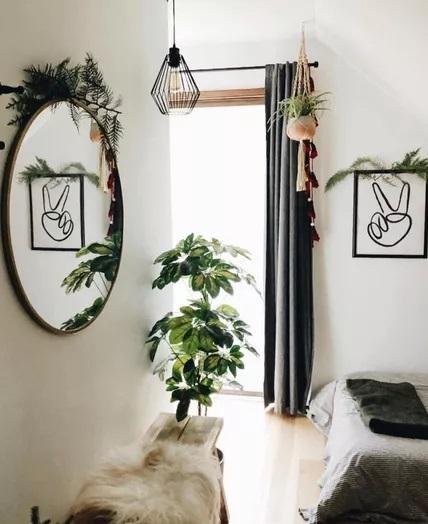 Décorer pour Noël avec une ou deux branches