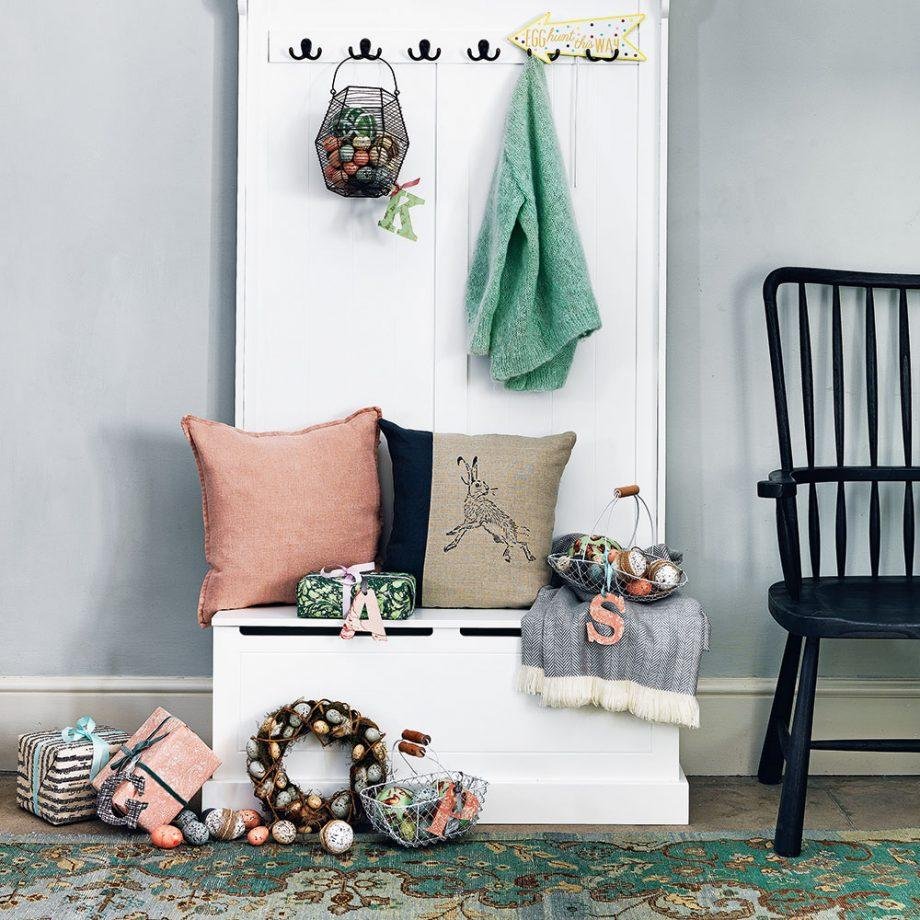 Idées de décoration de Pâques avec un motif de lapin