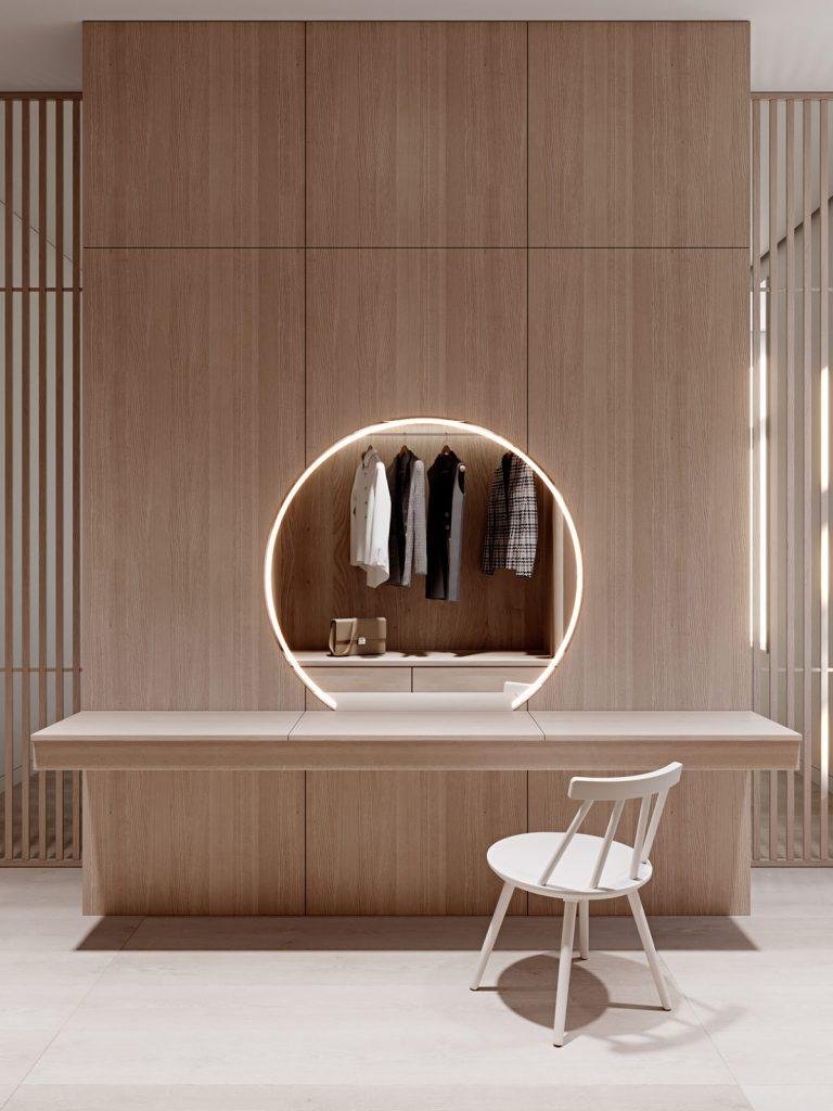 La chambre de style déco chinois moderne 2