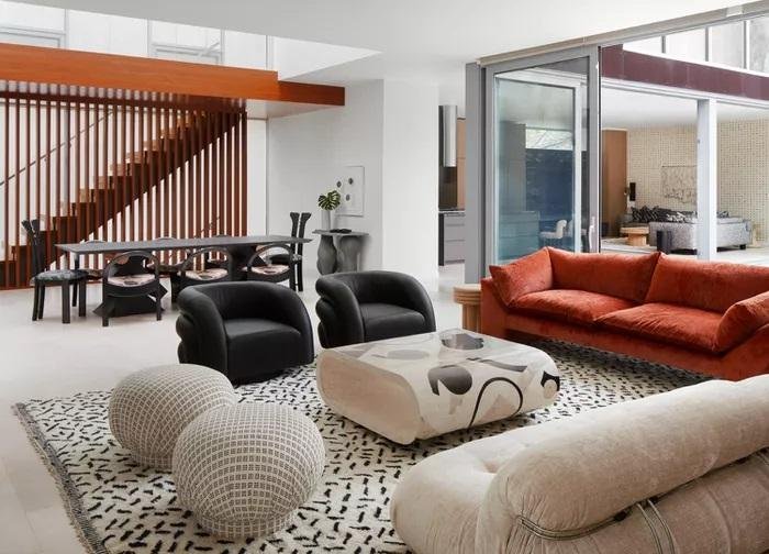 Mur de lattes de bois