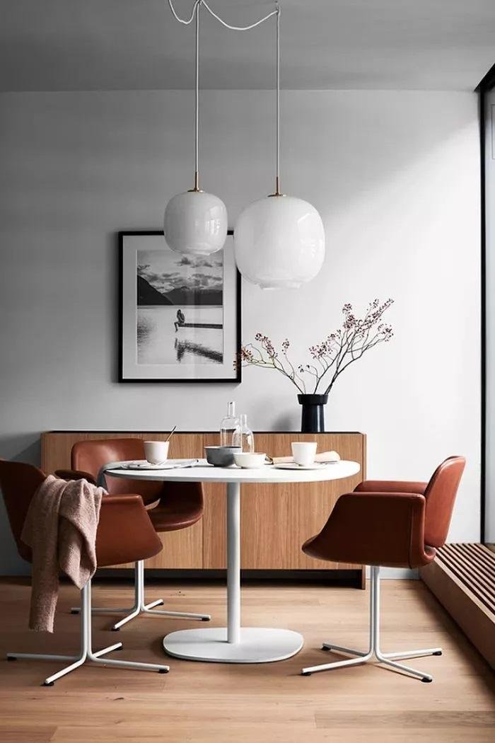 Les meubles scandinaves table basse, chaise, canapé, bureau, fauteuil, buffet