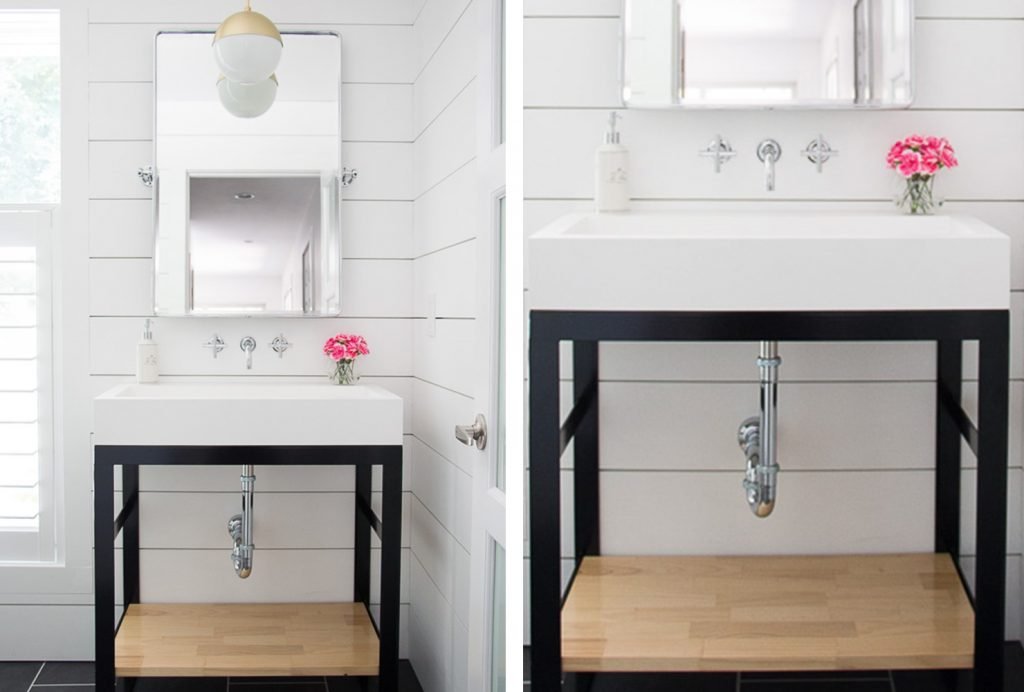Une décoration des WC chic et minimalistes