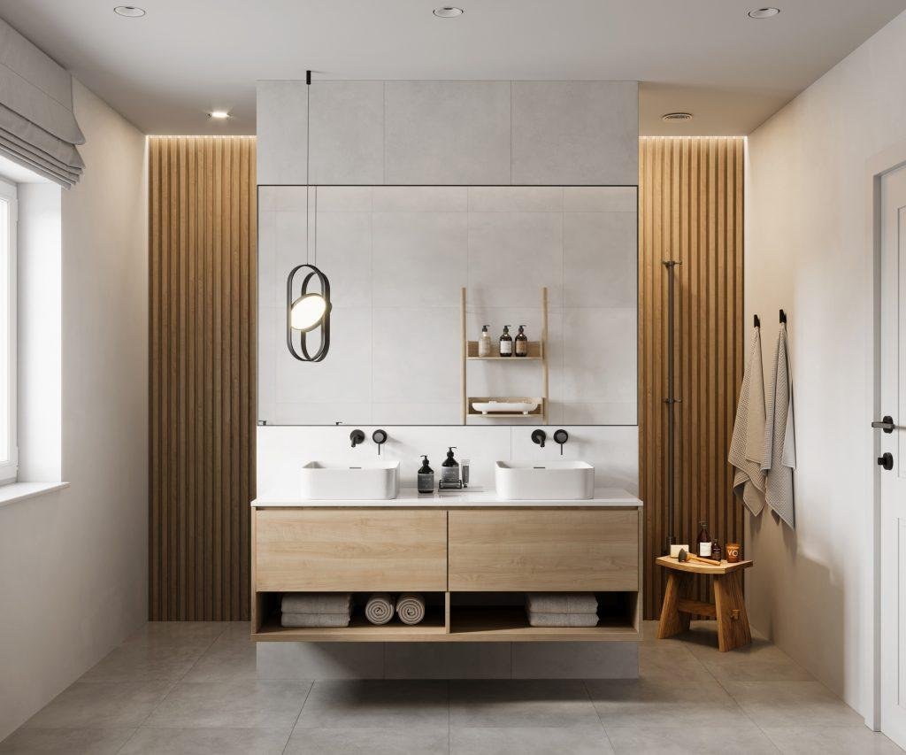 Rajeunir les meubles de salle de bain plutôt que de les changer