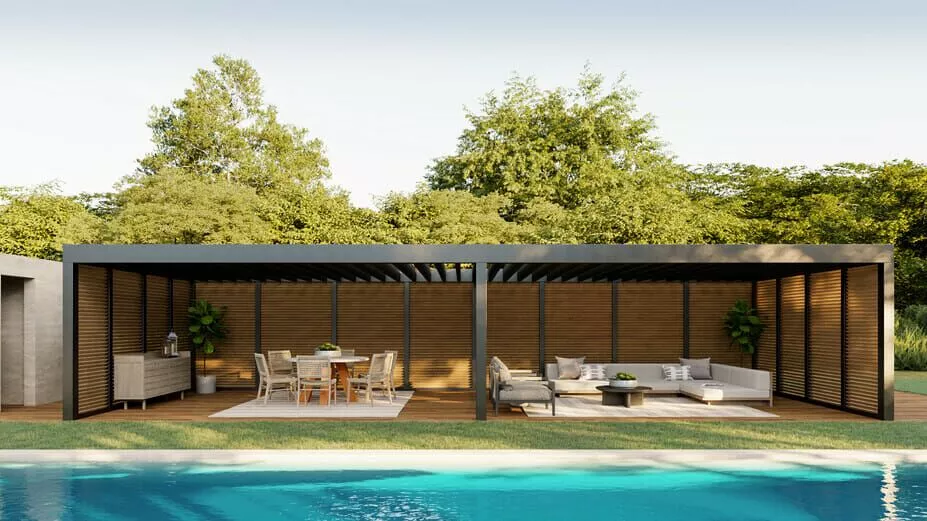 Abri et pergola de piscine dans votre jardin