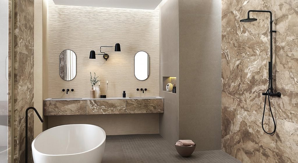 Concevoir une salle de bains à l'aspect intéressant