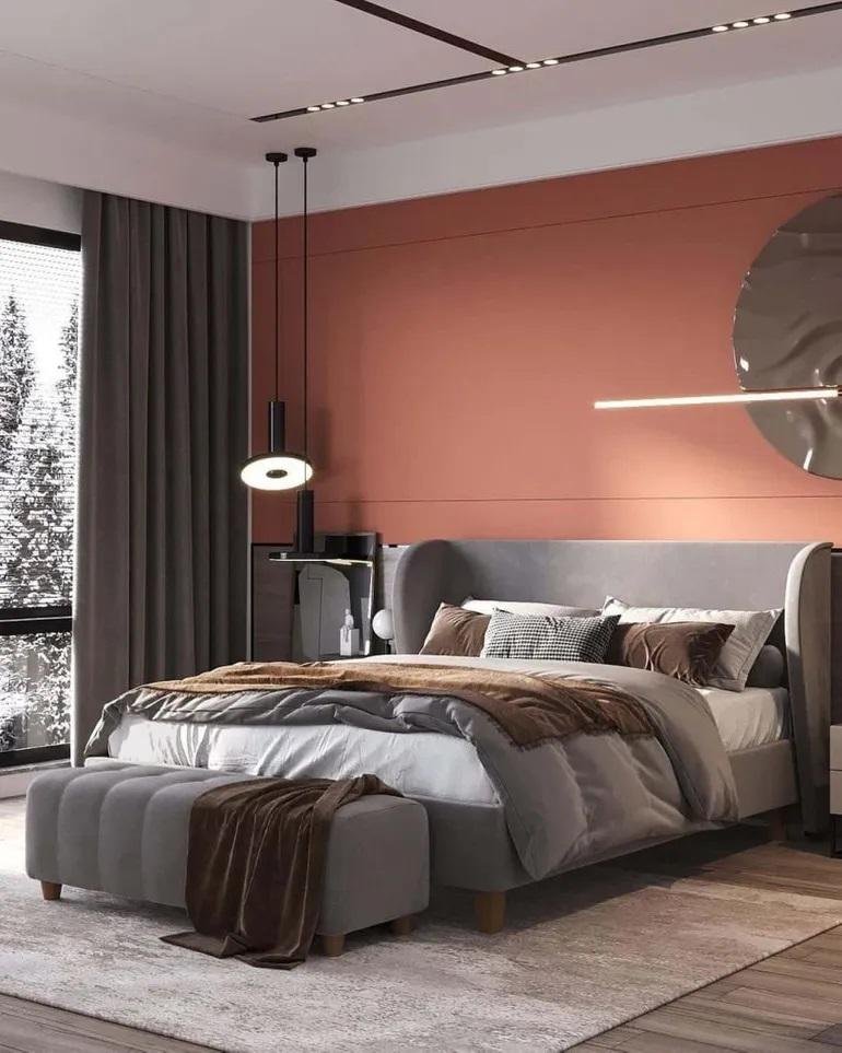 Des gris et noirs avec le terracotta 1