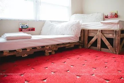Idées de lits en palettes pour enfants