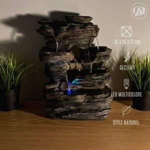 Une bouffée d'air frais grâce aux fontaines d'intérieur naturelles