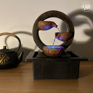 Une fontaine décorative au style zen pour un intérieur zen