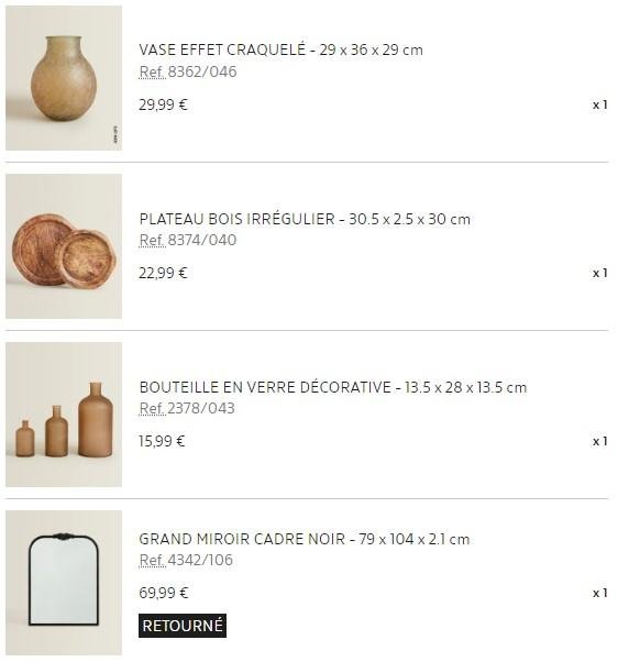 objets déco zara home