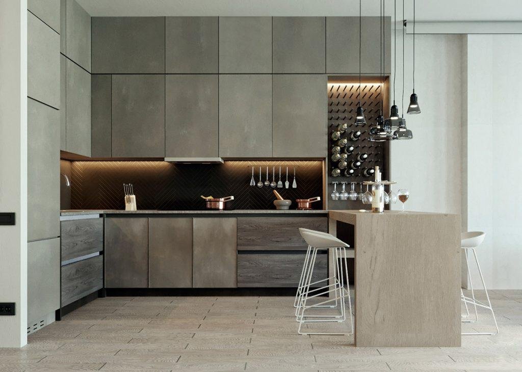 Cuisines en L avec bar