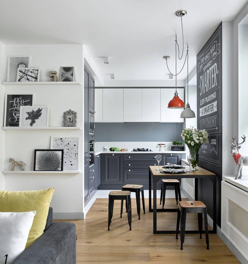 Cuisines en L avec fenêtre