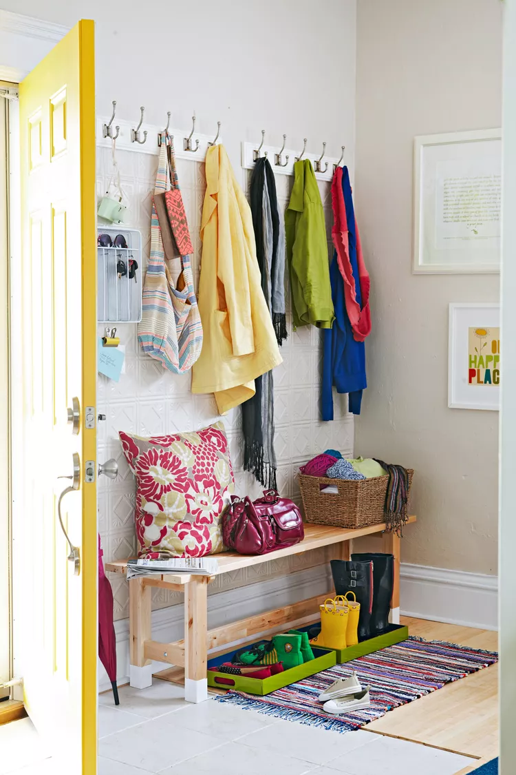 Organisation et décoration pour l'entrée de votre maison