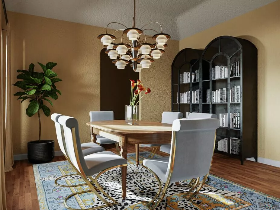Tendances déco 2023 or doux