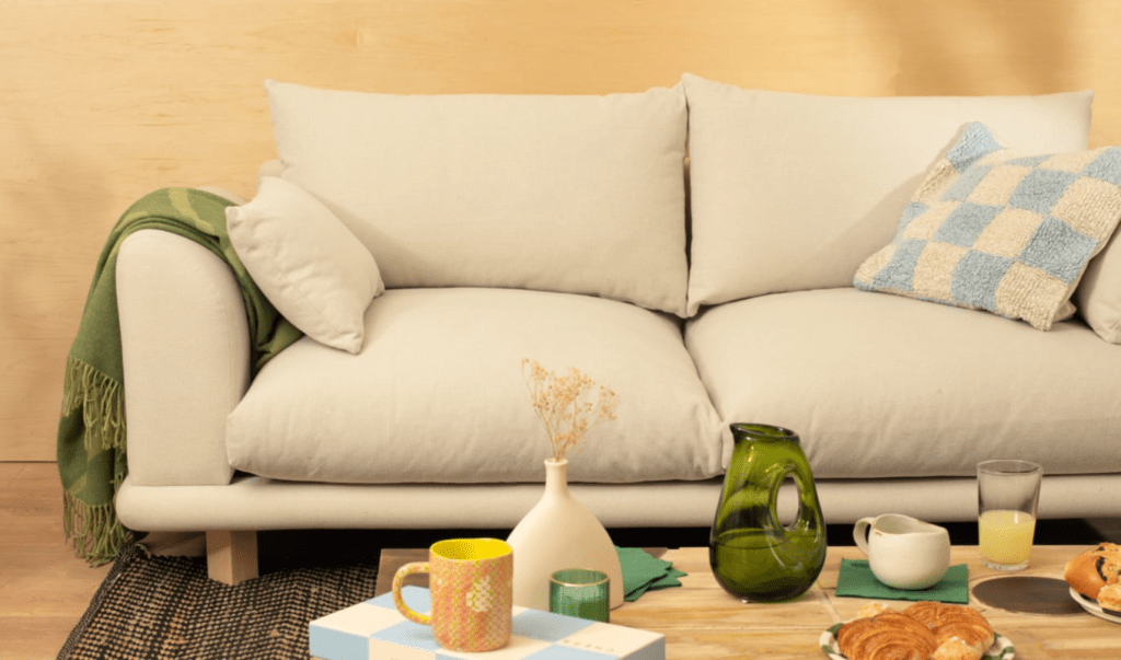 Le canapé fixe Tediber design et confort