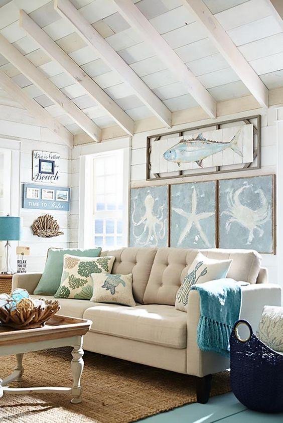 Adoptez un thème nautique pour une ambiance côtière votre décoration d'intérieur pour l'été