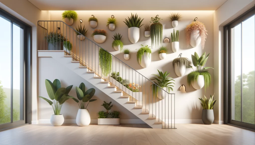 Ajouter de la verdure dans la cage d'escalier