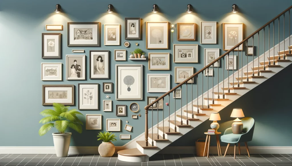 Décorer la montée d'escalier